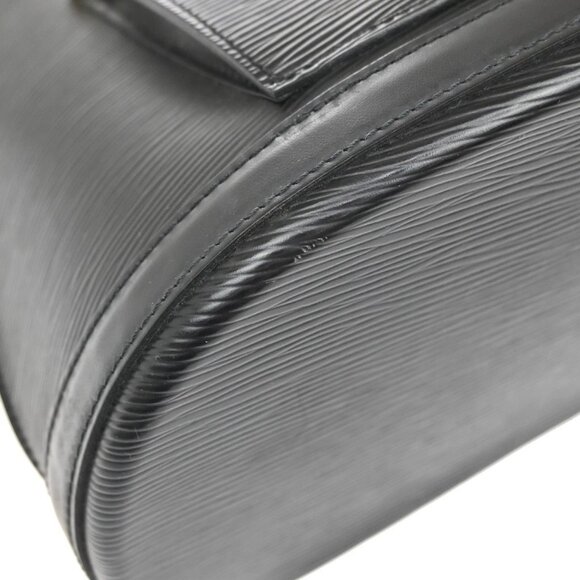 LOUIS VUITTON LV Gobelin Backpack Bag Epi Leather Black Gold - Picture 15 of 16